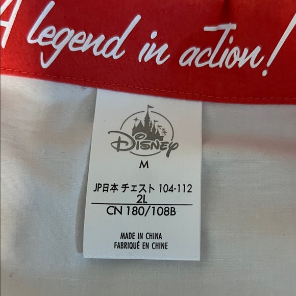 Disney Red and White Graphic T-Shirt Duke Caboom. - Picture 2 of 3
